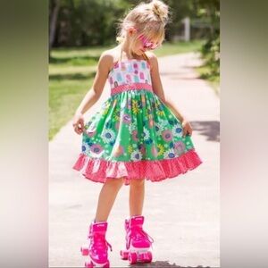 ELEANOR ROSE Popsicle Dress *Perfect for Spring/Summer* Size 3-4 - SALE 2/$40